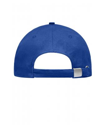 Unisex Light Brushed Sandwich Cap Royal/white 7774