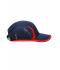 Unisex Running 4 Panel Cap Navy/red 7777