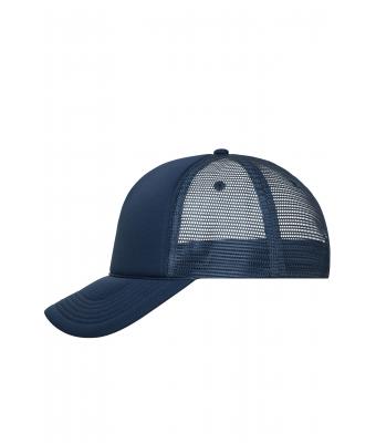 Unisex 5 Panel Retro Mesh Cap Navy/navy 7782