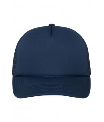 Unisex 5 Panel Retro Mesh Cap Navy/navy 7782