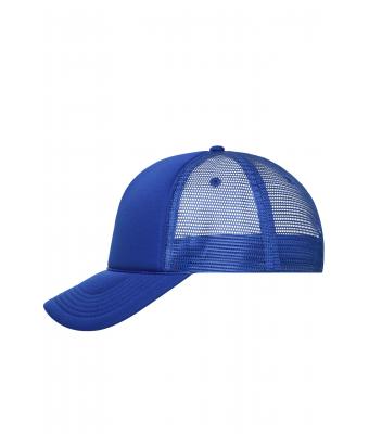 Unisex 5 Panel Retro Mesh Cap Royal/royal 7782