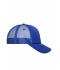 Unisex 5 Panel Retro Mesh Cap Royal/royal 7782
