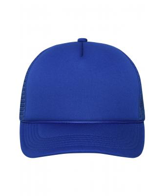 Unisex 5 Panel Retro Mesh Cap Royal/royal 7782