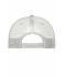 Unisex 5 Panel Retro Mesh Cap Light-grey/light-grey 7782
