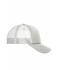 Unisex 5 Panel Retro Mesh Cap Lichtgrijs/lichtgrijs 7782
