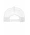 Unisex 5 Panel Retro Mesh Cap Wit/wit 7782