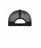 Unisex 5 Panel Retro Mesh Cap Royal/zwart 7782