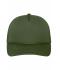 Unisex 5 Panel Retro Mesh Cap Donker olijf/donker olijf 7782
