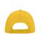 Unisex 5 Panel Promo Sandwich Cap Gold-yellow/red 7783
