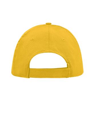 Unisex 5 Panel Promo Sandwich Cap Gold-yellow/red 7783