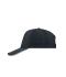 Unisex 5 Panel Promo Sandwich Cap Black/white 7783