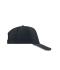Unisex 5 Panel Promo Sandwich Cap Black/white 7783