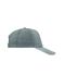 Unisex 5 Panel Promo Sandwich Cap Dark-grey/white 7783