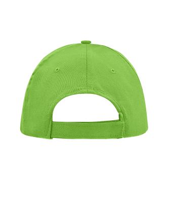 Unisex 5 Panel Promo Sandwich Cap Lime-green/white 7783