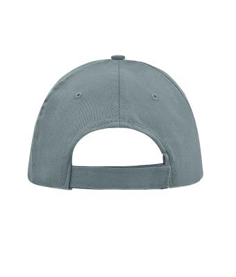 Unisex 5 Panel Promo Sandwich Cap Donkergrijs/wit 7783