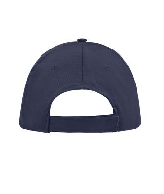 Unisex 5 Panel Promo Sandwich Cap Navy/wit 7783