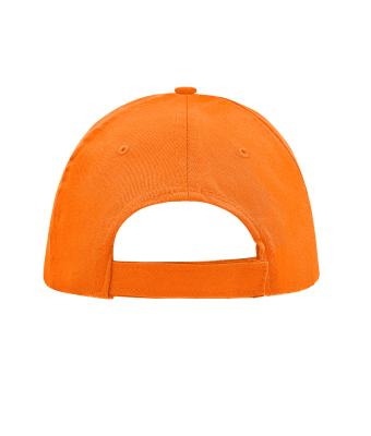 Unisex 5 Panel Promo Sandwich Cap Oranje/wit 7783