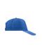 Unisex 5 Panel Promo Sandwich Cap Royal/wit 7783