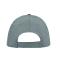 Unisexe Casquette promo 5 panneaux Gris-foncé/blanc 7783