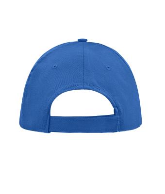 Unisexe Casquette promo 5 panneaux Royal/blanc 7783
