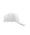 Unisexe Casquette promo 5 panneaux Blanc/marine 7783
