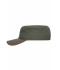 Unisexe Casquette sandwich militaire Olive/rouge 7899