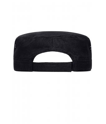 Unisex Military Sandwich Cap Black/dark-grey 7899