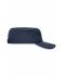 Unisex Military Sandwich Cap Navy/wit 7899