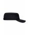 Unisex Military Sandwich Cap Zwart/donkergrijs 7899
