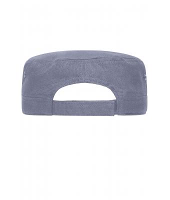 Unisex Military Sandwich Cap Donkergrijs/navy 7899