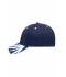 Unisexe Casquette artisan 6 panneaux - STRONG - Marine/marine/blanc 8146