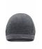 Unisexe Bonnet d'été mélange Noir-mélange/gris foncé 8127