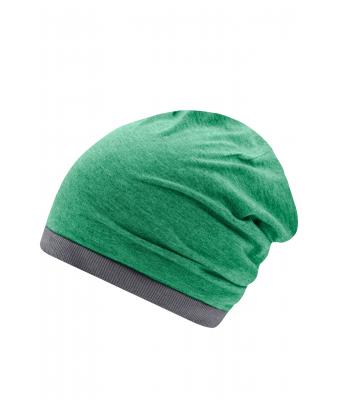 Unisexe Bonnet d'été mélange Vert-mélange/gris foncé 8127