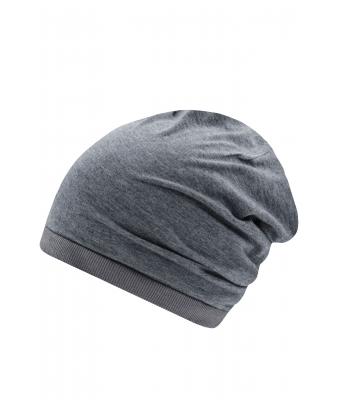 Unisex Heather Summer Beanie Heather grijs/donkergrijs 8127