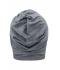 Unisex Heather Summer Beanie Heather grijs/donkergrijs 8127