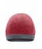 Unisex Heather Summer Beanie Wijnrood-melange/donkergrijs 8127