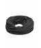 Unisex Heather Summer Loop-Scarf Zwart-melange 8128