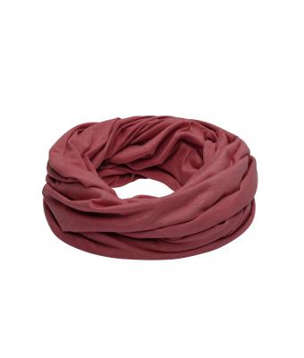 Unisex Heather Summer Loop-Scarf Wijnrood-melange 8128