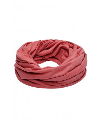 Unisex Heather Summer Loop-Scarf Red-melange 8128