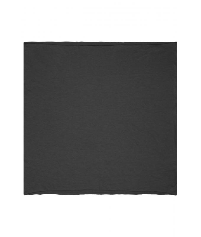 Unisex Heather Summer Loop-Scarf Black-melange 8128