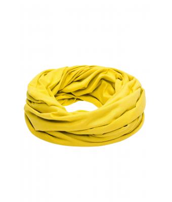 Unisex Heather Summer Loop-Scarf Yellow-melange 8128