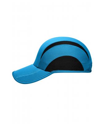 Unisex 3 Panel Sports Cap Atlantic/black 8130