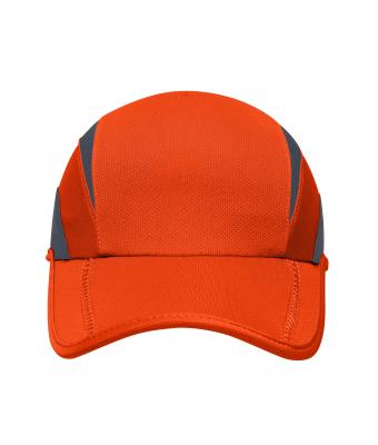 Unisex 3 Panel Sports Cap Grenadine/irongrey 8130