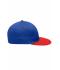 Unisex 6 Panel Pro Cap Royal/tomato 8131
