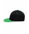 Unisex 6 Panel Pro Cap Zwart/varengroen 8131