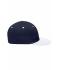 Unisex 6 Panel Pro Cap Navy/white 8131