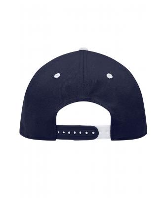 Unisex 6 Panel Pro Cap Navy/wit 8131