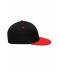 Unisexe Casquette Plate Drift 6 panneaux Noir/tomate 8131