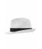 Unisexe Chapeau urbain Blanc/noir 8294