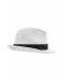 Unisexe Chapeau urbain Blanc/noir 8294